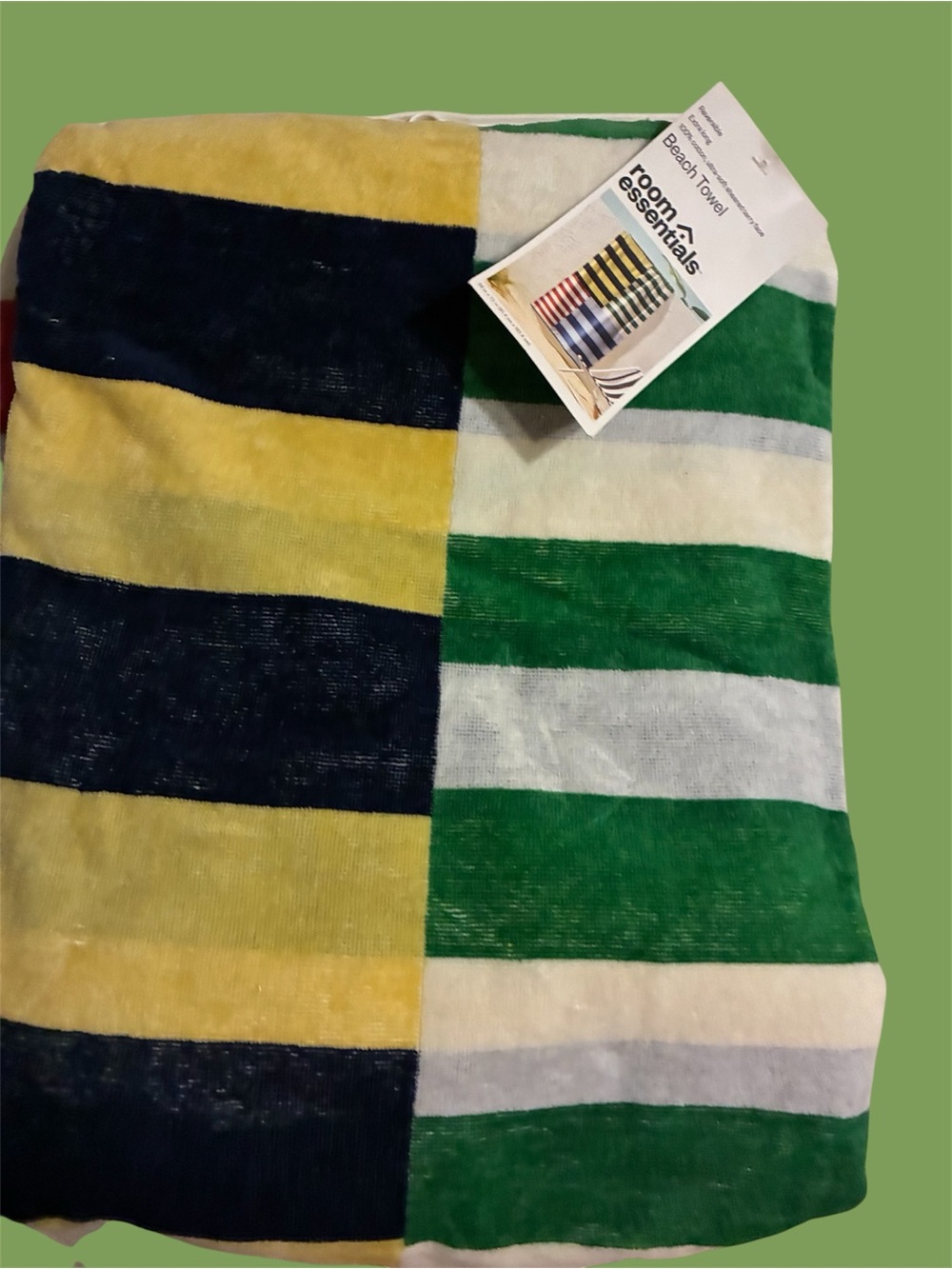 36"x72" Nautical Striped Oversized Beach Towel Multi - Room Essentials™